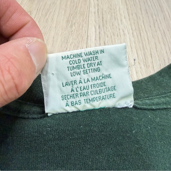 Vintage Boca Authentic Forest Green Short Sleeve T-Shirt Mens XL 90s Casual - Picture 3 of 6